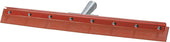 Squeegee Floor Straight Red Gum Rubber W/ Heavy Duty Steel Frame 18