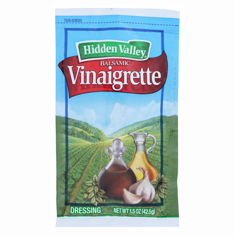 Hidden Valley® DRESSING VINAIGRETTE BALSAMIC SINGLE SERVE PACKET