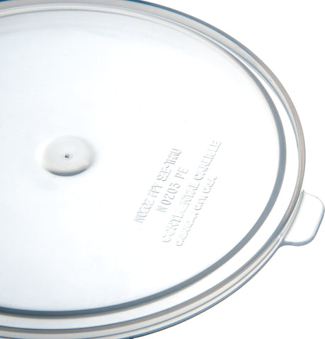 Carlisle LID FOR CROCK / BAINS MARIE TRANSLUCENT 2-3-1/2 QT 7