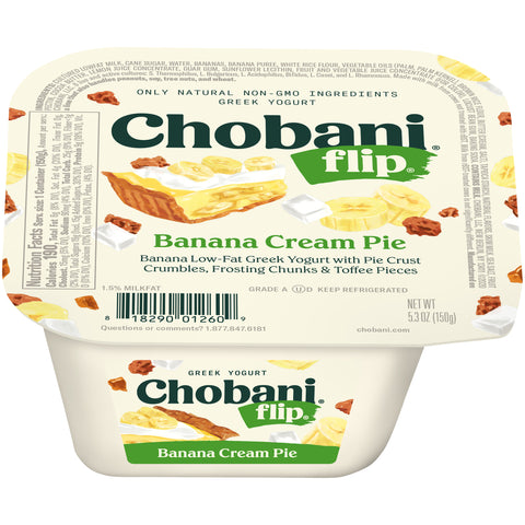 Chobani YOGURT GREEK FLIP NUTTY FOR NANA