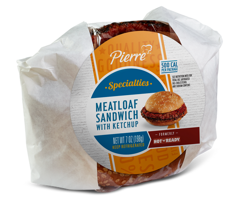 Hot 'n' Ready® SANDWICH MEATLOAF W/ KETCHUP 7 OZ 10000003247