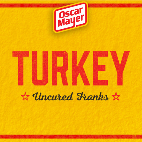 Kraft Oscar Mayer Hot Dog - Louis Rich Original Turkey Frank, 16 Ounce -- 12 per case.