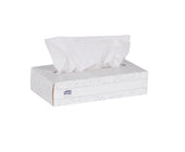 Tissue Facial Flat Box White 2-ply 8.2x7.9