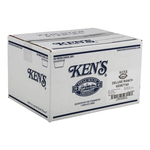 Ken's Foods DRESSING RANCH DELUXE SINGLE SERVE POUCH REFRIGERATED