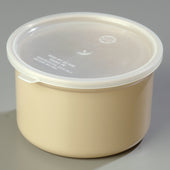 Carlisle CROCK POLY-TUF™ W/ LID BEIGE 1.5 QT