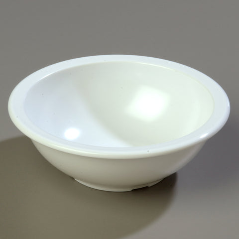 Carlisle BOWL CHOWDER KINGLINE™ MELAMINE WHITE 16 OZ