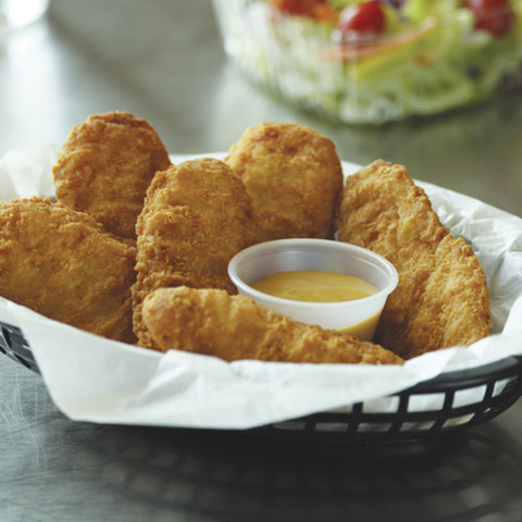 Tyson Select Cut Classic Breaded Chicken Tenderloin, 5 Pound -- 2 per case.