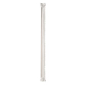 Solo® STRAW WRAPPED TRANSLUCENT JUMBO 10.25