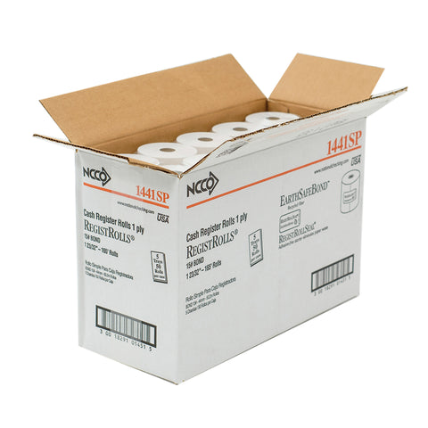 Register Roll White 1-ply 44mx165'