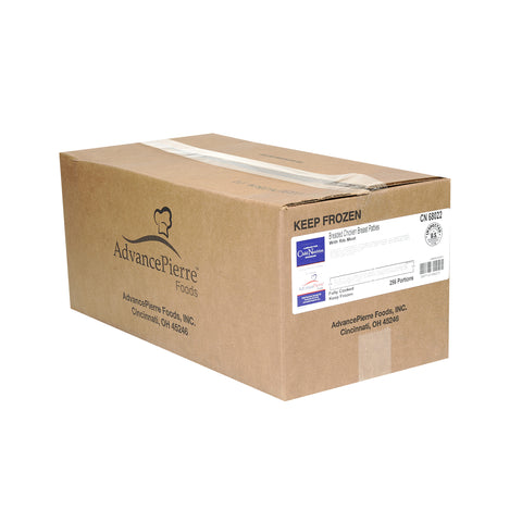 Advancepierre™ CHICKEN PATTY BREADED WHOLE GRAIN COOKED CN 1 OZ 10000068022