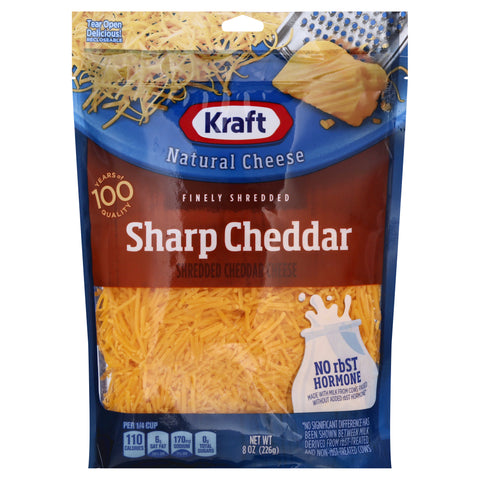 Cheese Cheddar Shred Sharp