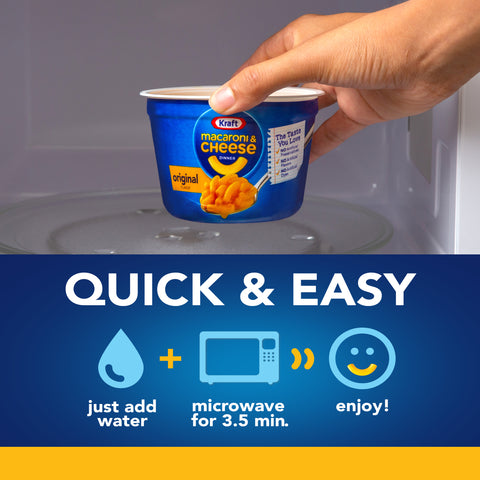 Entree Macaroni & Cheese Original Single Serve Cup