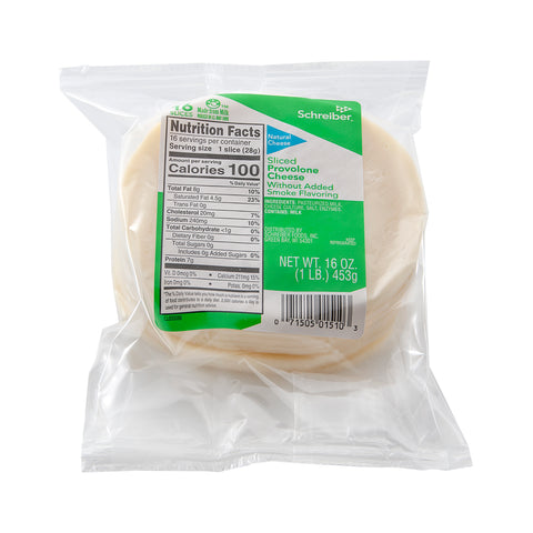 Schreiber CHEESE PROVOLONE SLICED 1 OZ