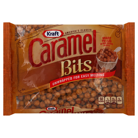 Kraft Premium Caramel Bits - 11 oz. bag, 12 per case