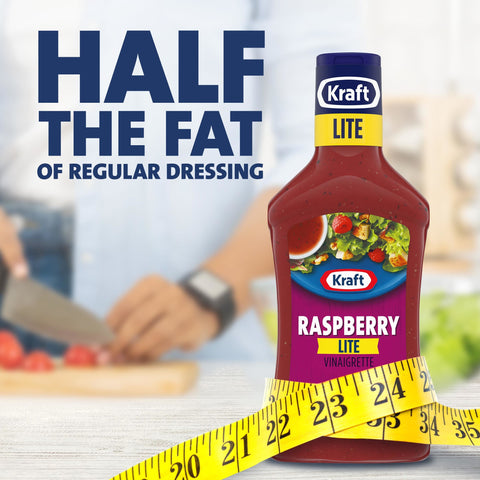Light Done Right Raspberry Vinaigrette Dressing, 16 Ounce -- 6 Case