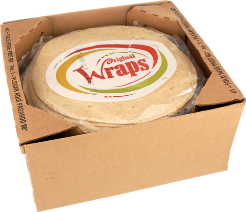 Tortilla Flour Honey Wheat Pressed 12