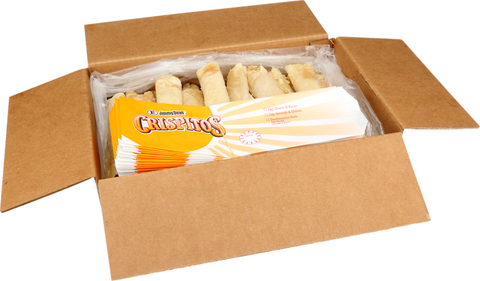 Jimmy Dean CRISPITOS® SOUTHWEST STYLE BACON SAUSAGE CHILI EGG & CHEESE FILLED FLOUR TORTILLAS W/ SLEEVES FC 10359621436