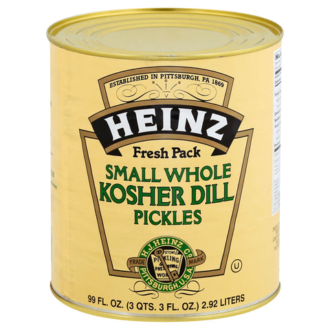 Heinz® PICKLE SMALL WHOLE KOSHER DILL 78000976