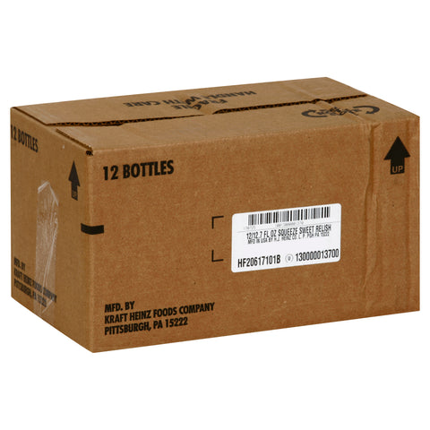 Heinz Sweet Relish, 12.7 Fluid Ounce -- 12 per case.