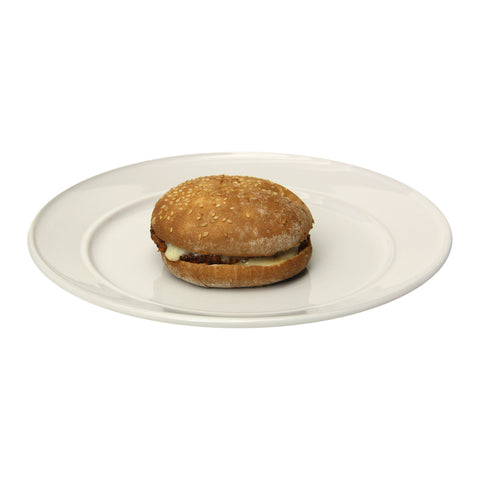 Advance Pierre Fast Choice Pizza Charbroil Burger with Cheese, 5.6 Ounce -- 12 per case.