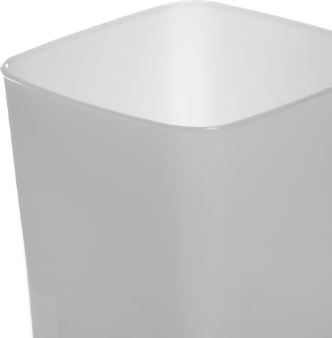 Carlisle CONTAINER FOOD PLASTIC SQUARE WHITE 4 QT