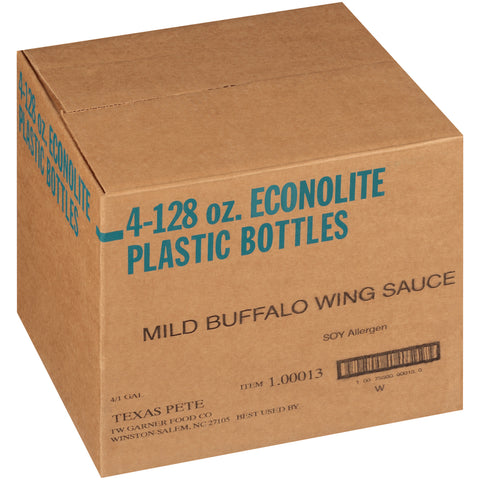 Texas Pete Chicken Wing Sauce, Mild, 1 Gallon -- 4 Case