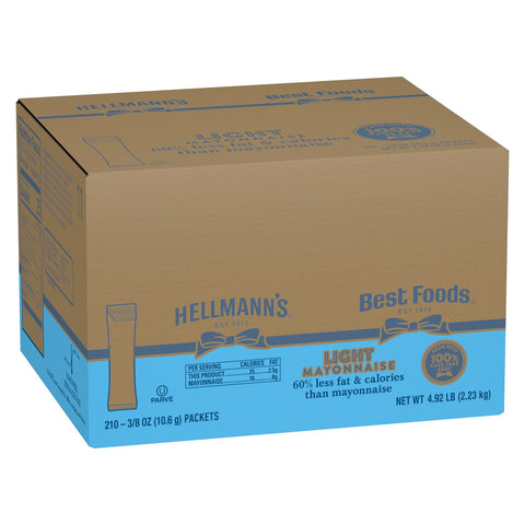 Best Foods® MAYONNAISE LIGHT SINGLE SERVE PACKET 84137043