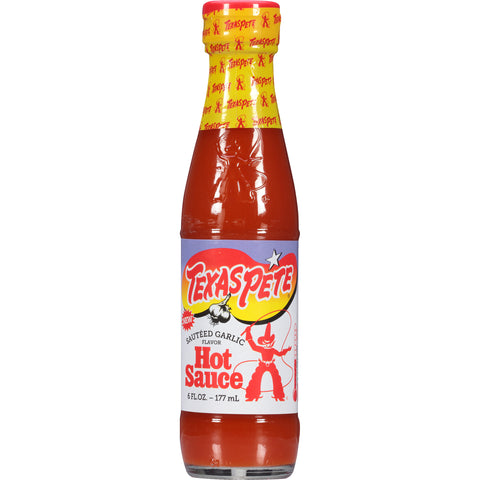 Texas Pete Garlic Hot Sauce, 6 ounce -- 12 per case