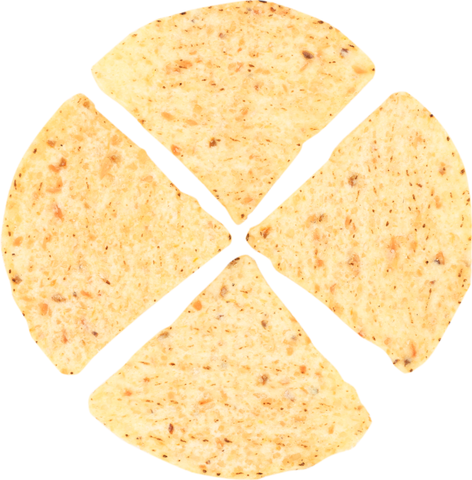 Mexican Original Triangle Cut Pre Fried White Tortilla Chips, 2 Pound -- 3 per case