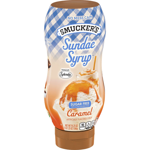Topping Caramel Sauce Liquid Sugar-free Shelf Stable Tff