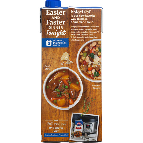 Swanson Beef Broth, 32 Ounce -- 12 per case.