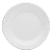 Dart Concorde® PLATE FOAM NON-LAMINATED WHITE 10.25