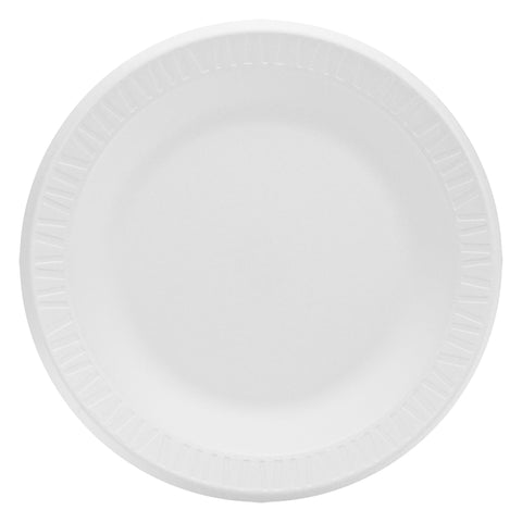 Dart Concorde® PLATE FOAM NON-LAMINATED WHITE 10.25