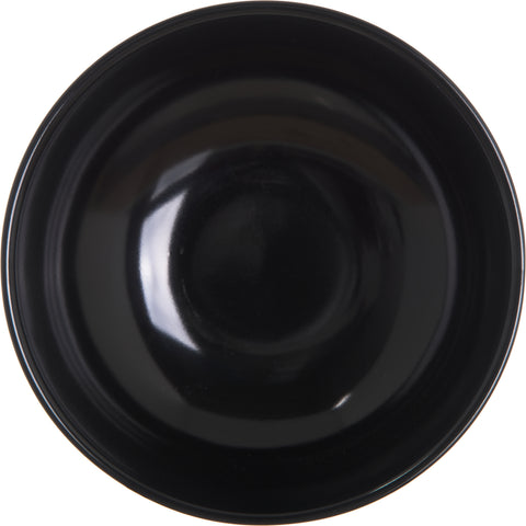 Carlisle BOWL SALAD MELAMINE BLACK 8 OZ