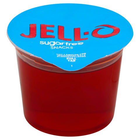 Jell-O GELATIN RASPBERRY SUGAR FREE SINGLE SERVE CUP REFRIGERATED