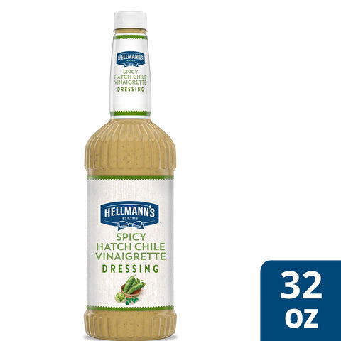 Hellmann's® DRESSING VINAIGRETTE SPICY HATCH CHILE SALAD BAR BOTTLE