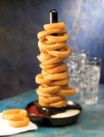 Windsor Freds Beer Battered Skinny Thin Cut Onion Ring, 2.5 Pound -- 4 per case.