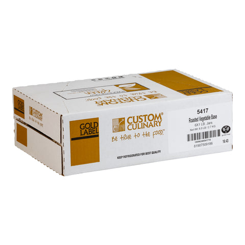 Custom Culinary® True Foundations™ Vegetable Base, No MSG Added 6 x 1 lb.