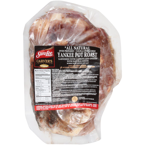 Sara Lee CHOICE YANKEE POT ROAST W/WHOLE CARROTS & ONIONS 10000017701