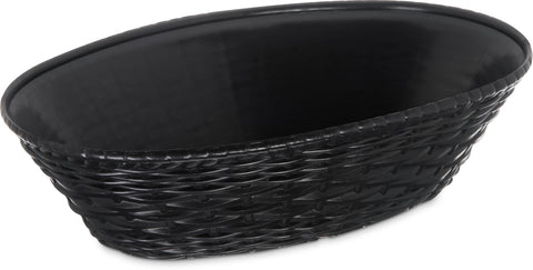 Carlisle BASKET OVAL WEAVEWEAR™ BLACK 9X6