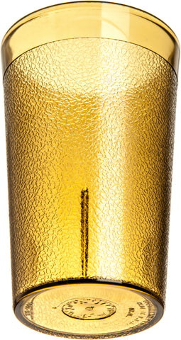 Tumbler Stackable™ Pebbled San Plastic Amber 9.5 Oz