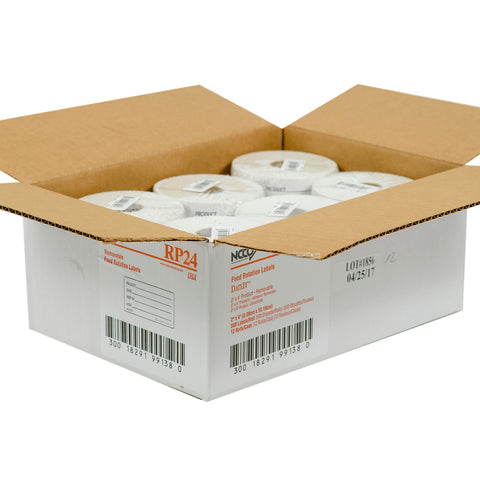 National Checking Company Dateit Product Removable Label, 2 x 4 inch -- 500 per case.