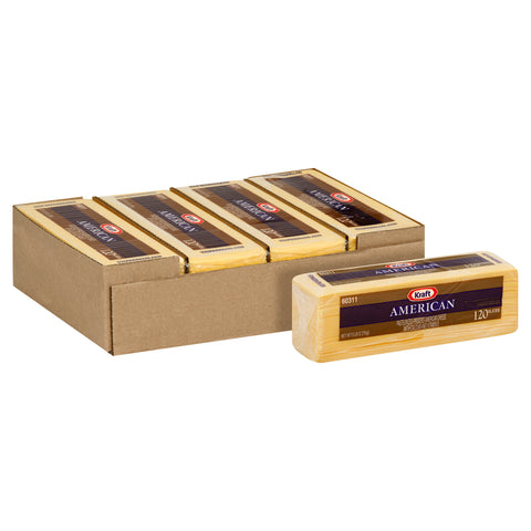 Cheese American Yellow Sliced 120 Ct