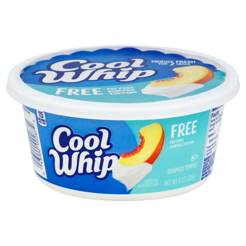 Cool Whip Fat Free Whipped Topping, 8 Ounce -- 24 per case