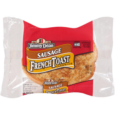Jimmy Dean SANDWICH SAUSAGE FRENCH TOAST IW 3.9 OZ 10000013655