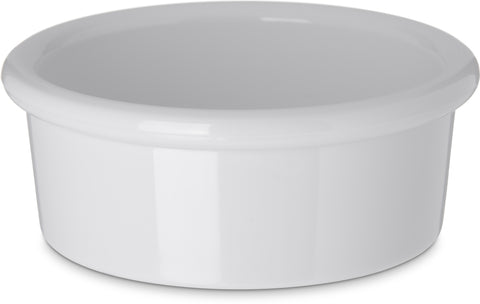 Carlisle RAMEKIN SMOOTH SAN WHITE 2.5 OZ
