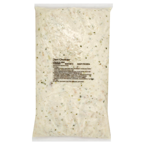 Chef Francisco Boston Clam Chowder Soup, 8 Pound -- 4 per case