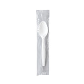 Spoon Tea Plastic Medium Weight White Pp Iw