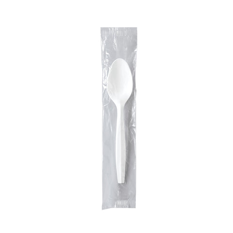 Spoon Tea Plastic Medium Weight White Pp Iw