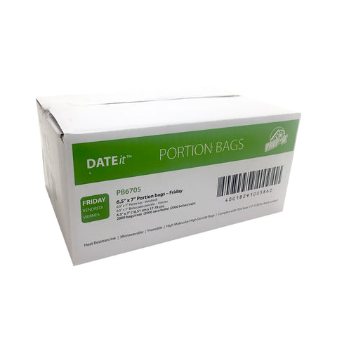 National Checking BAG POLY PRINTED FRIDAY 6.5